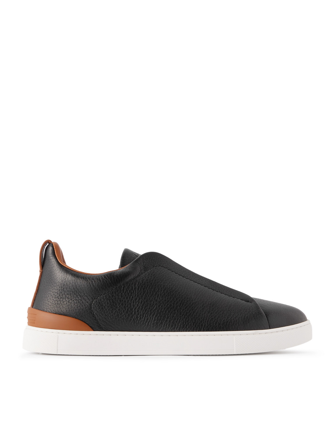 Triple Stitch™ Full-Grain Leather Slip-On Sneakers