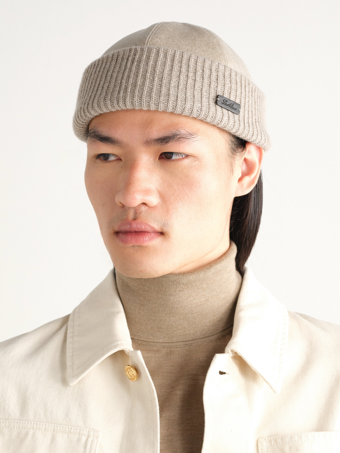 Logo-Appliquéd Storm System® Cashmere Beanie — 2