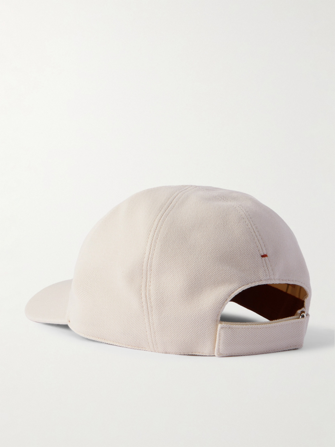 Loro Piana Logo-embroidered Cotton-piqué Baseball Cap