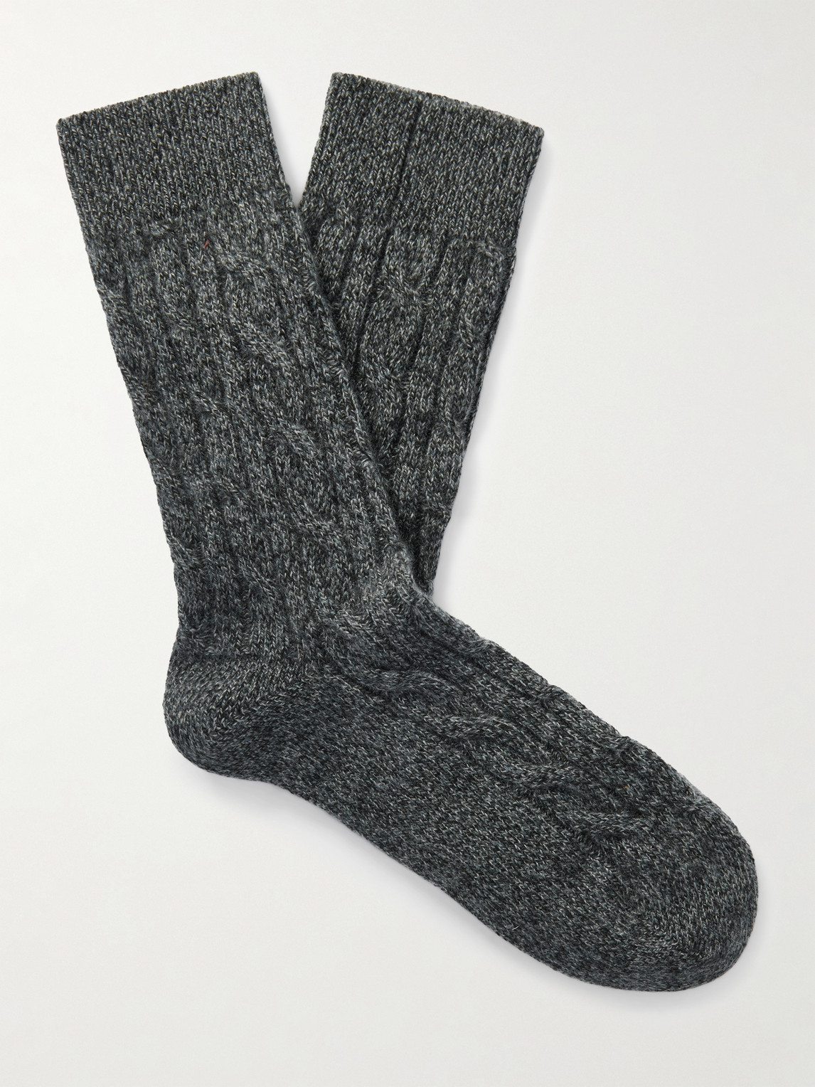Loro Piana Treccia Baby Cashmere Socksen