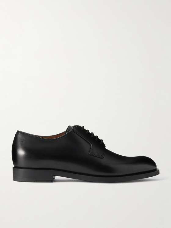 Ermenegildozegna Leather Derby Shoes