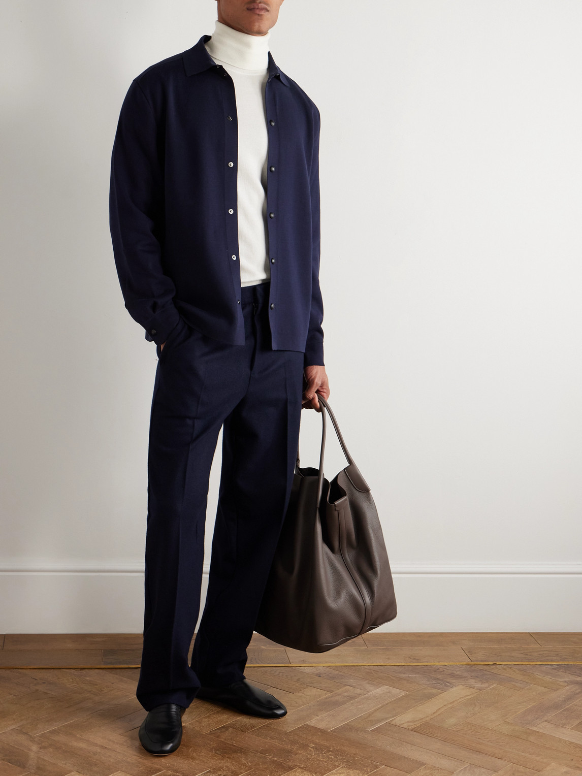 Bale Extra-Large Full-Grain Leather Tote Bag — 2