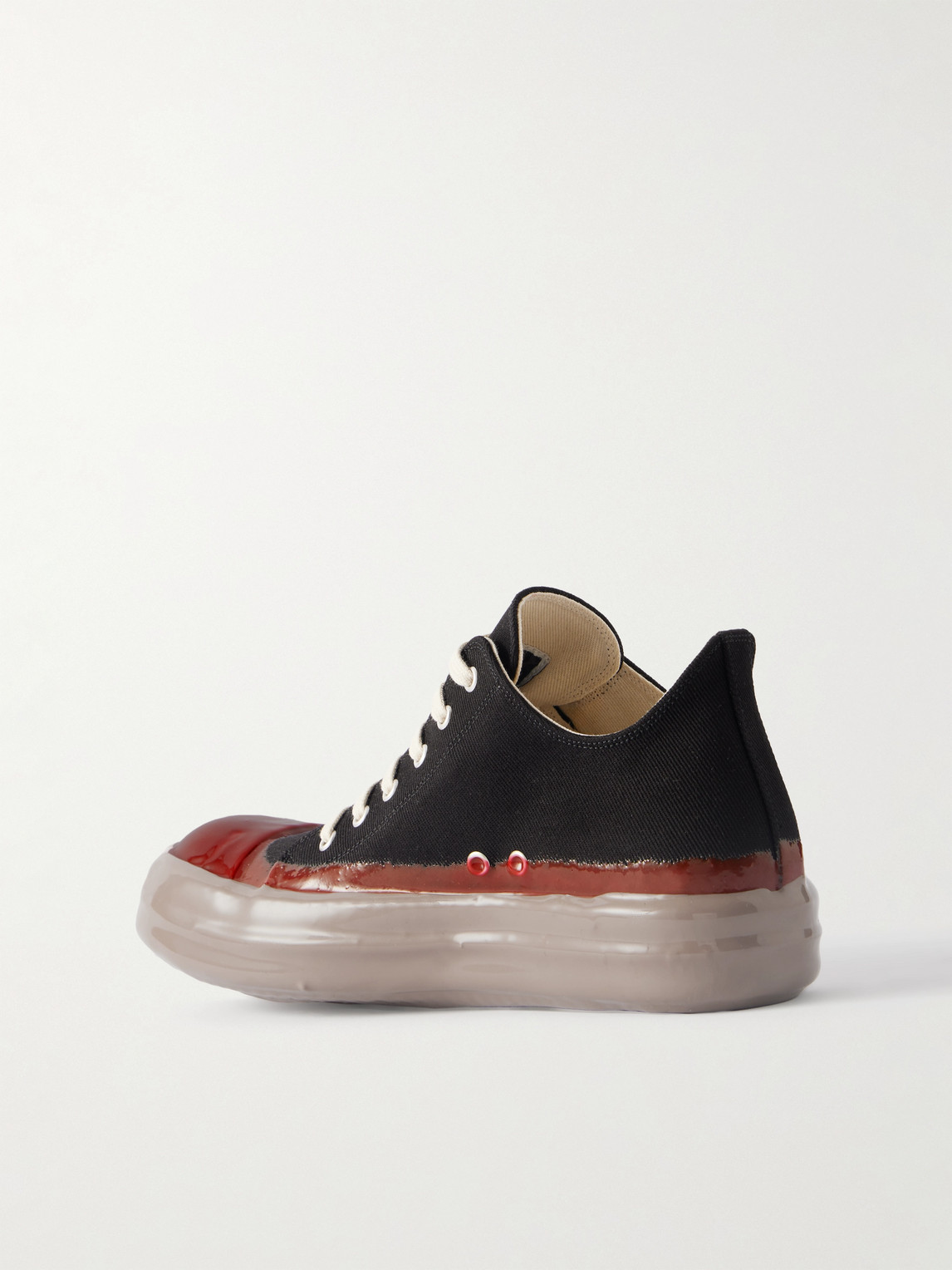 Rick Owens Drkshdw Concordians Low Sneaks In Black