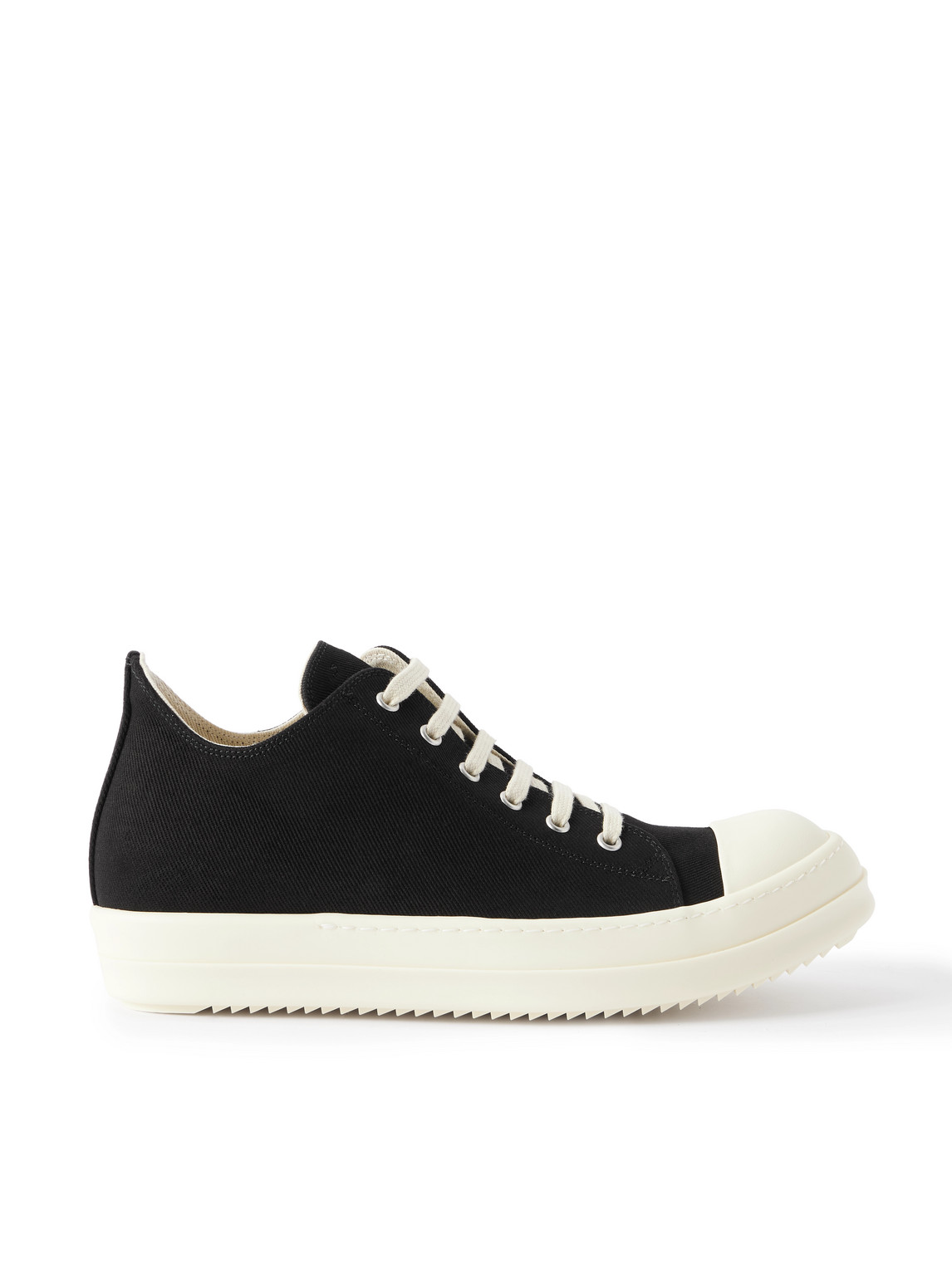 Rick Owens Drkshdw Drkshdw Denim Sneakers In Black