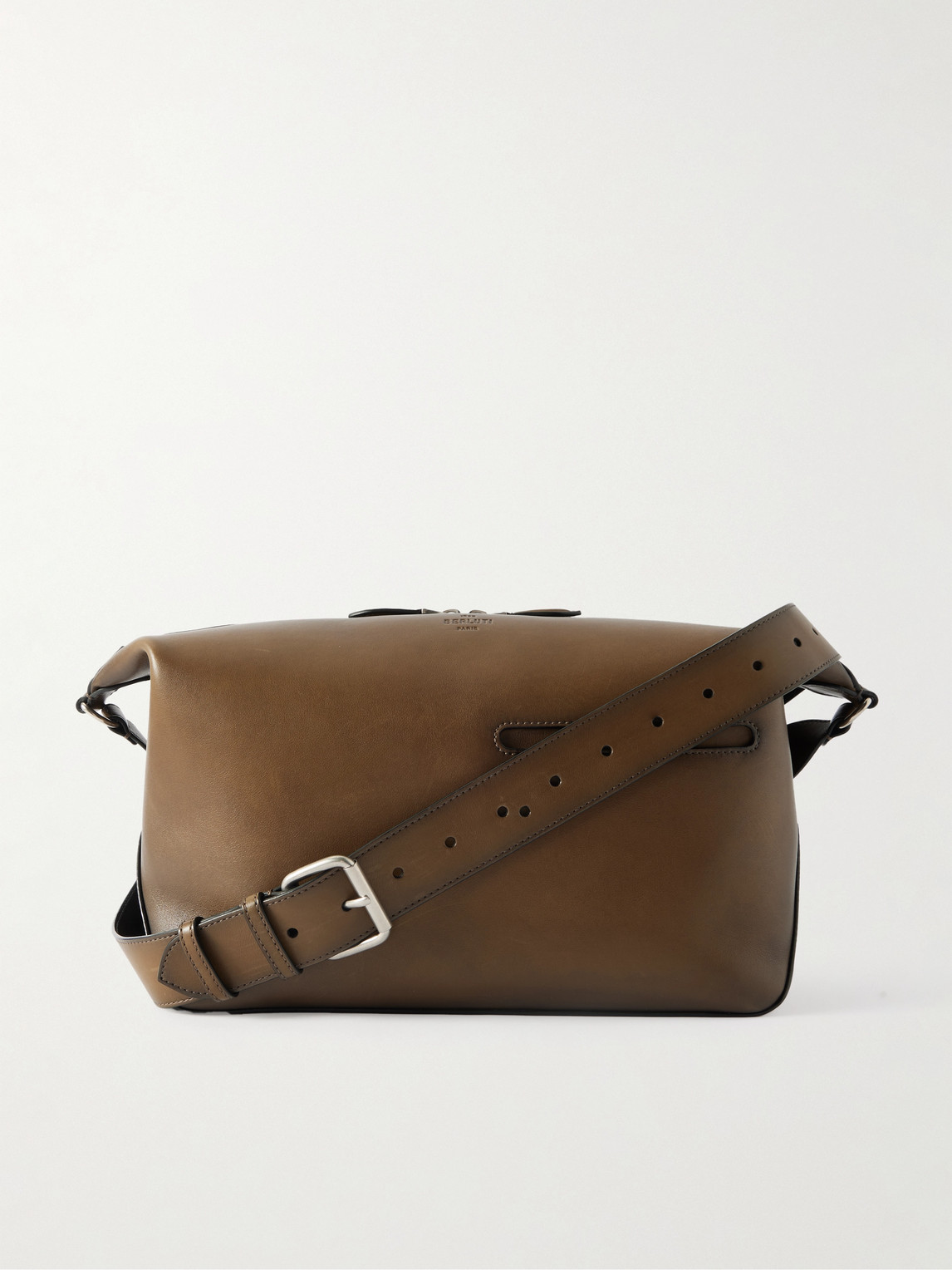 Berluti Toujours Soft XS Venezia Leather Messenger Bag - Men
