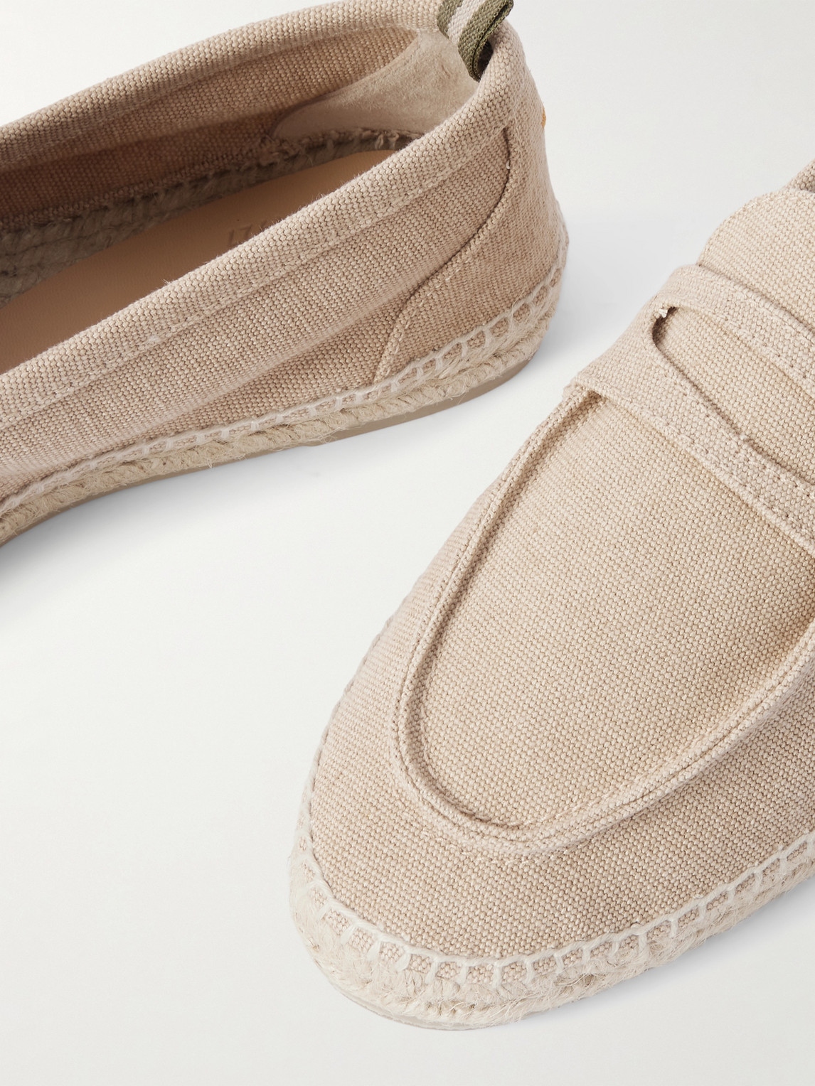  Castañer - Nacho Washed-canvas Espadrilles - Men - Neutrals - Eu 39 