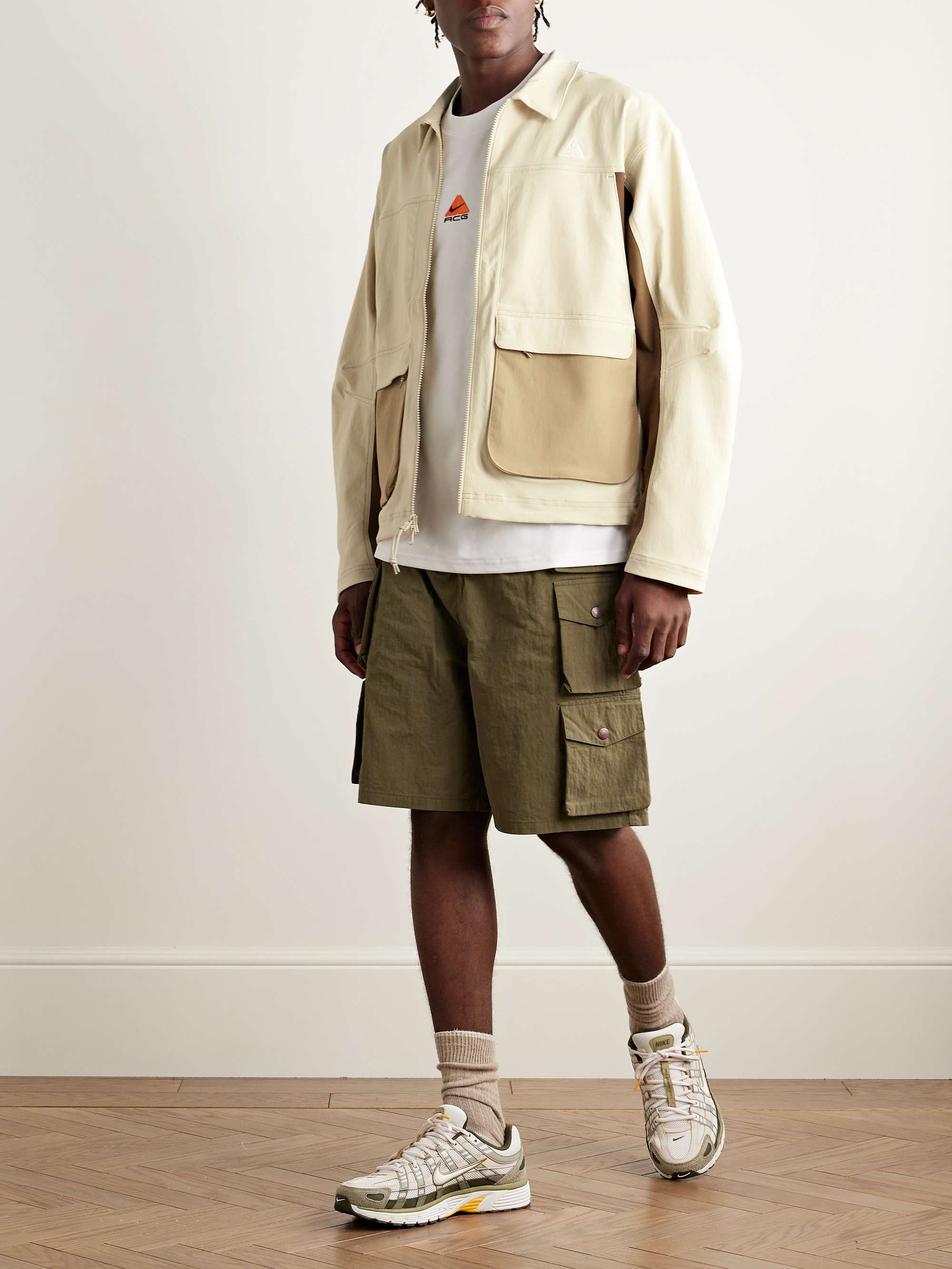 【美品】 NIKE LAB ACG NYLON SHIRT JACKET NikeLab ACG Tech Shirt