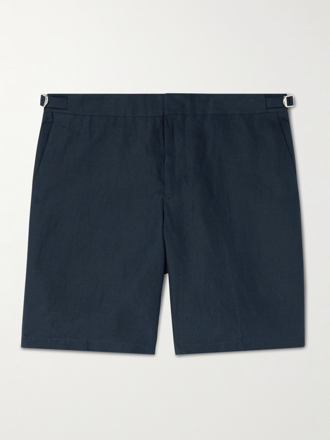 Orlebar Brown Norwich Straight-Leg Linen Shorts UK/US 28