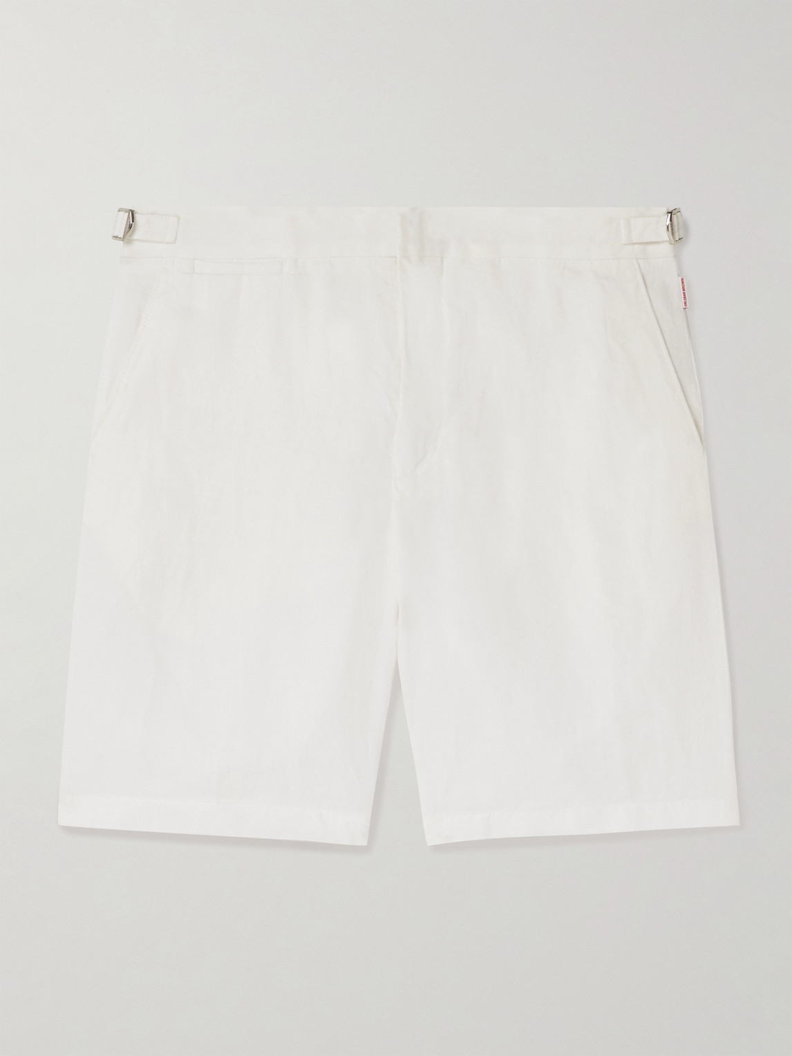 Orlebar Brown Norwich Straight-Leg Linen Shorts - Men