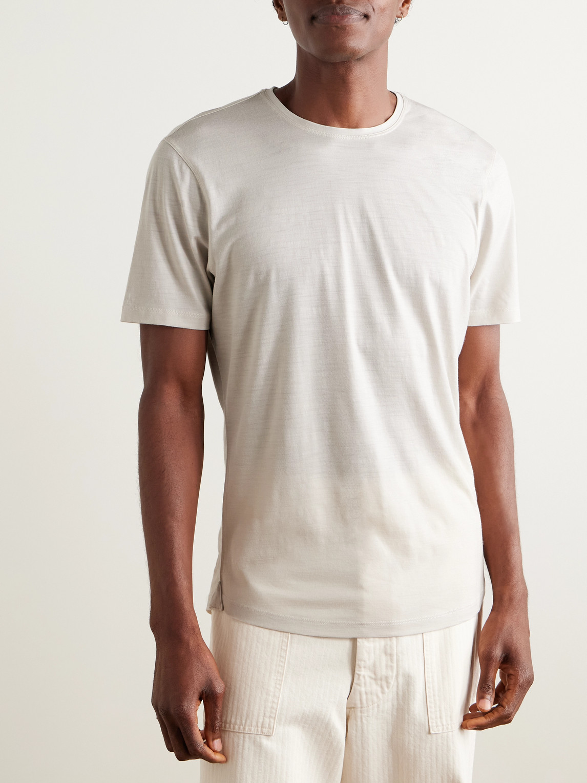 Ob-T Slim-Fit Merino Wool-Jersey T-Shirt