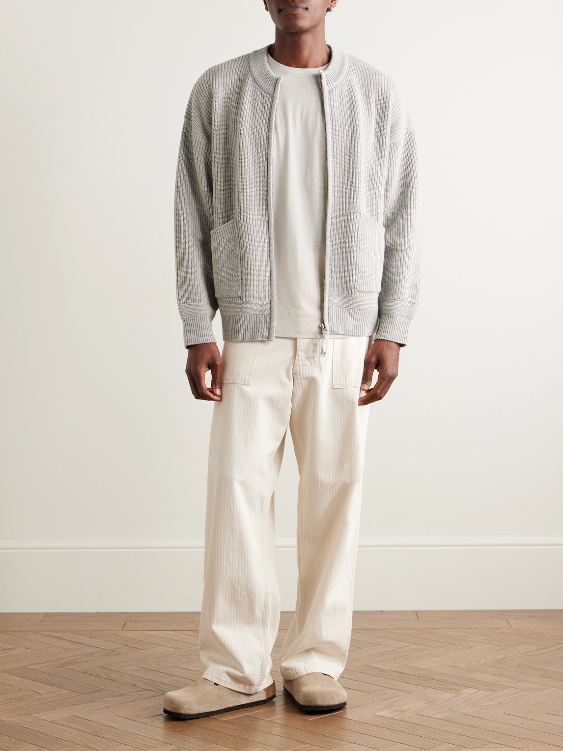Ob-T Slim-Fit Merino Wool-Jersey T-Shirt