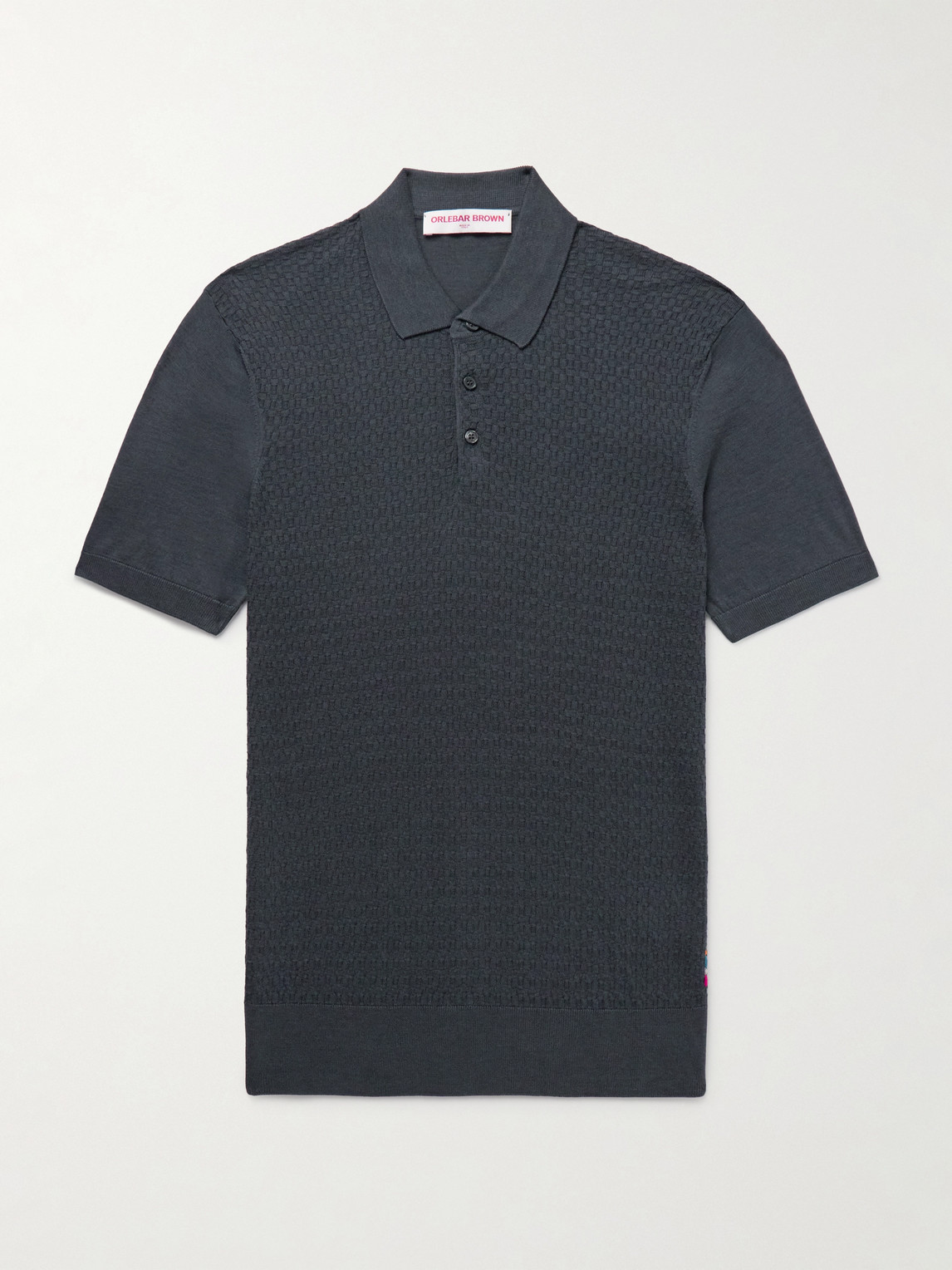 Orlebar Brown Burnham lim-Fit ilk and Cotton-Blend Polo hirt - Men