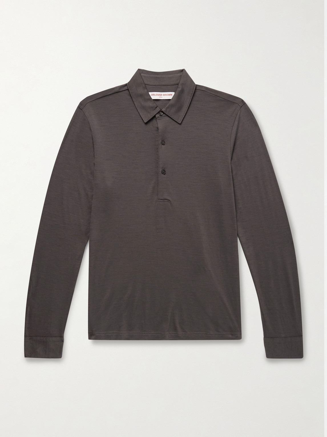Orlebar Brown Sebastian Slim-Fit erino Wool Polo Shirten