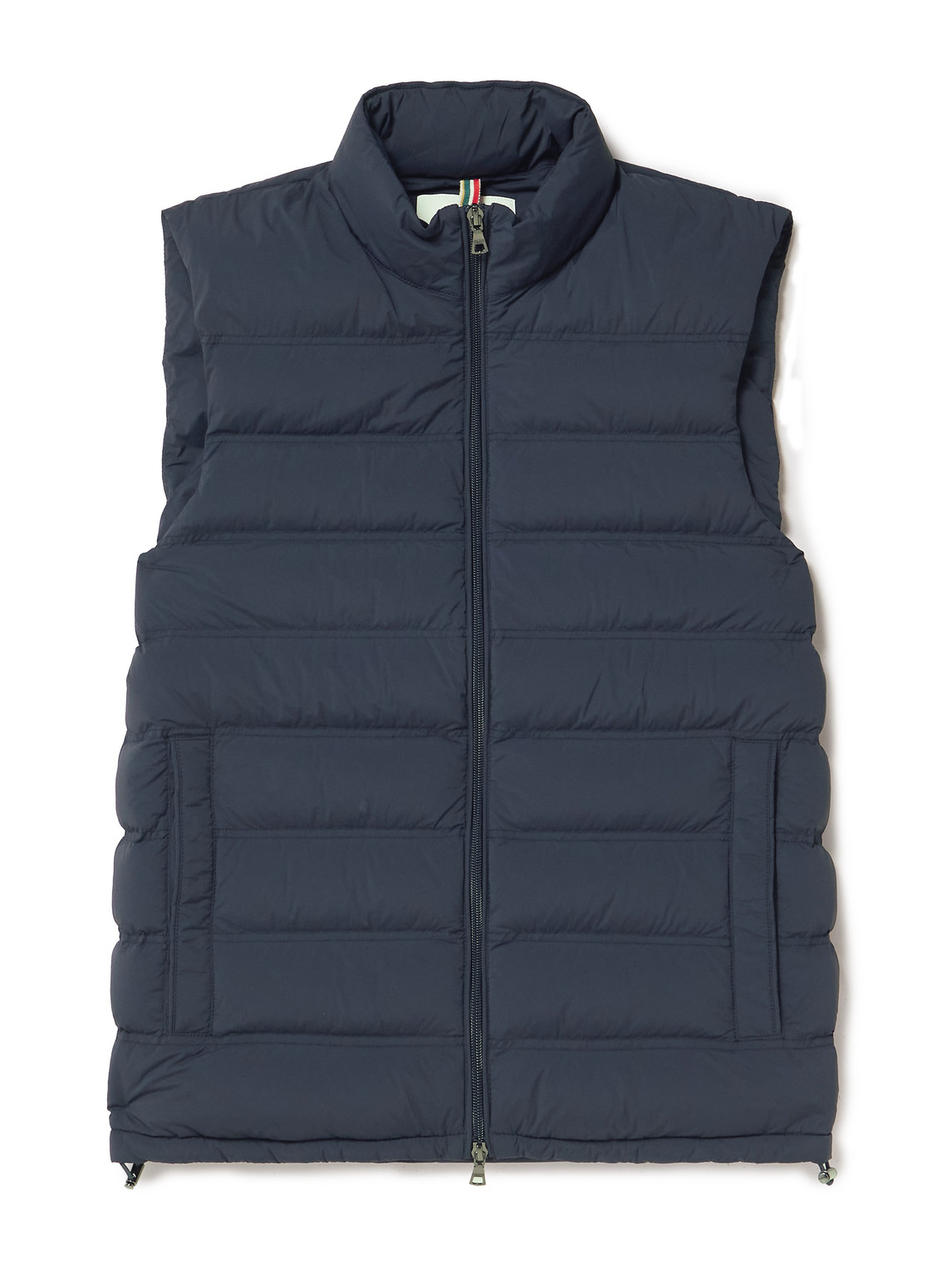 Orlebar Brown Hopper Slim-fit Quilted Stretch-shell Down Gilet In Blue