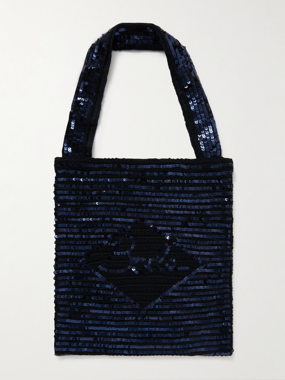 BODE Spotlight Sequin-Embellished Wool Tote - Men