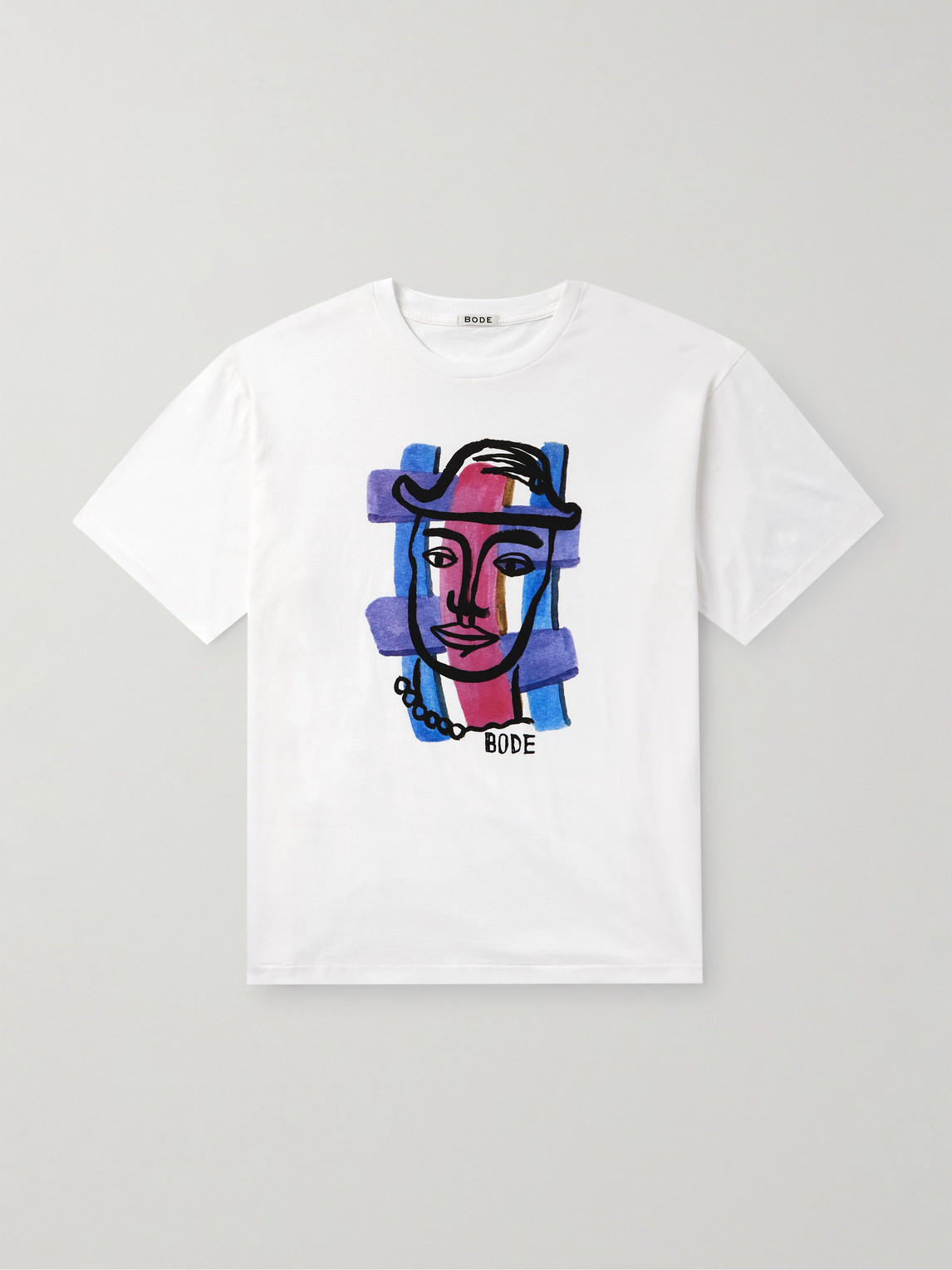 BODE Chapeau Printed Cotton-Jersey T-hirt - Men