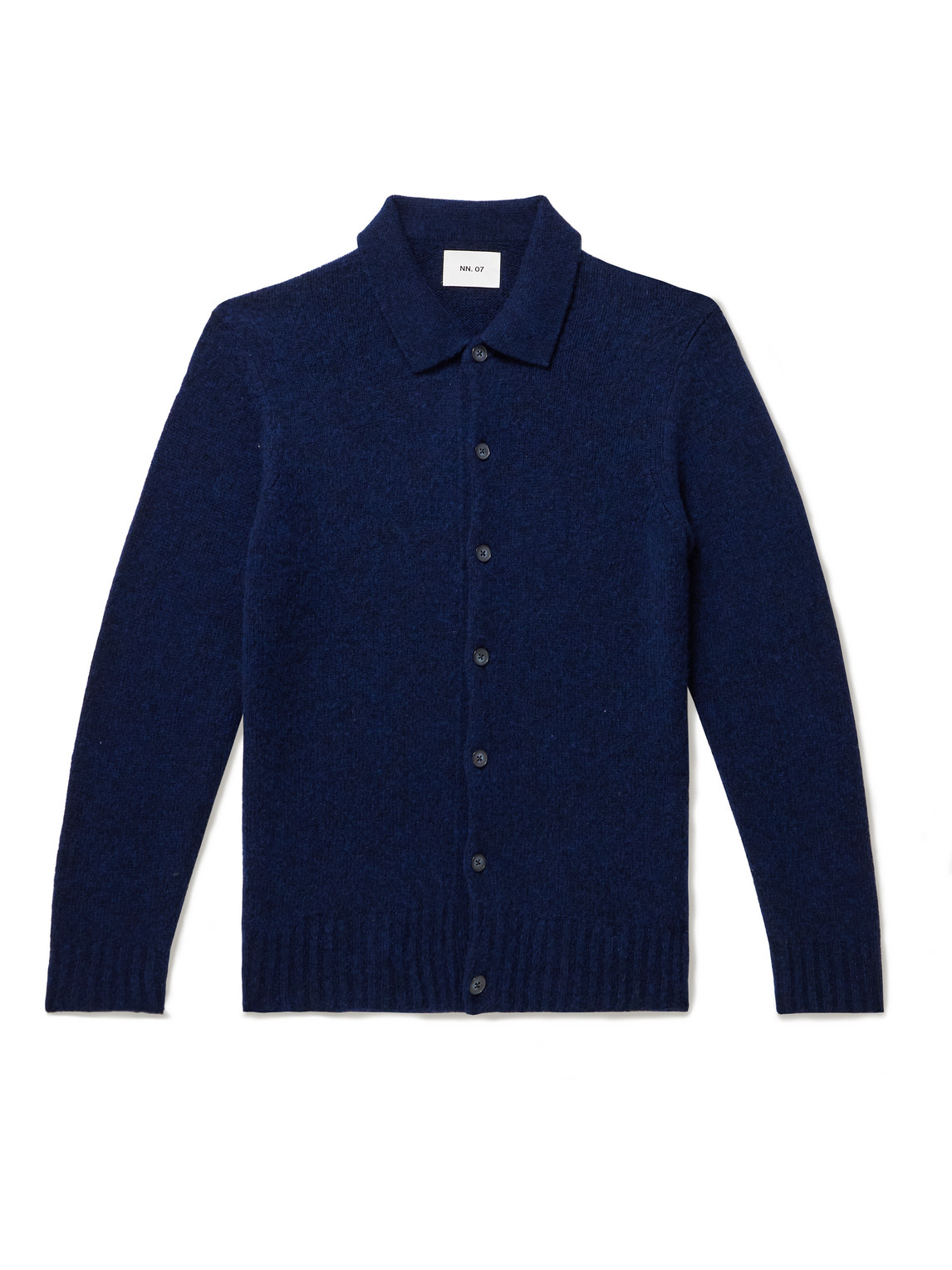 Nn07 Lee 6598 Merino Wool-blend Cardigan In Black