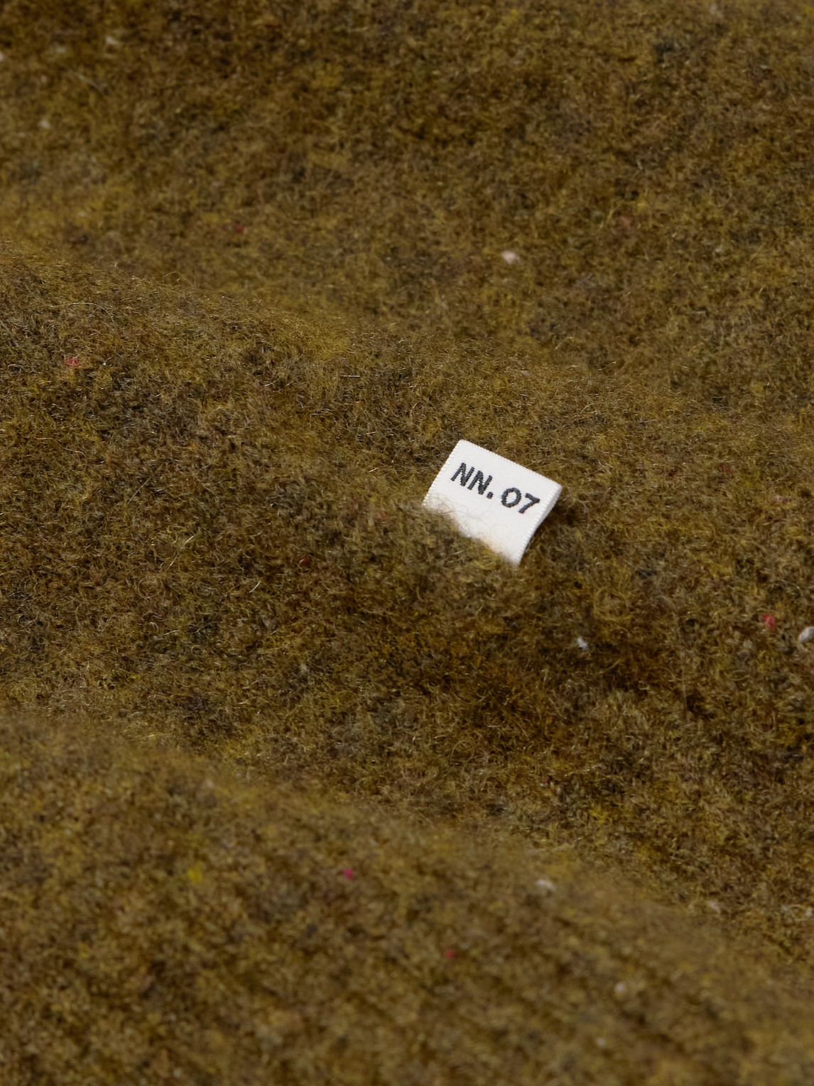 Nn07 Lee 60011 Knitted Sweater In Brown