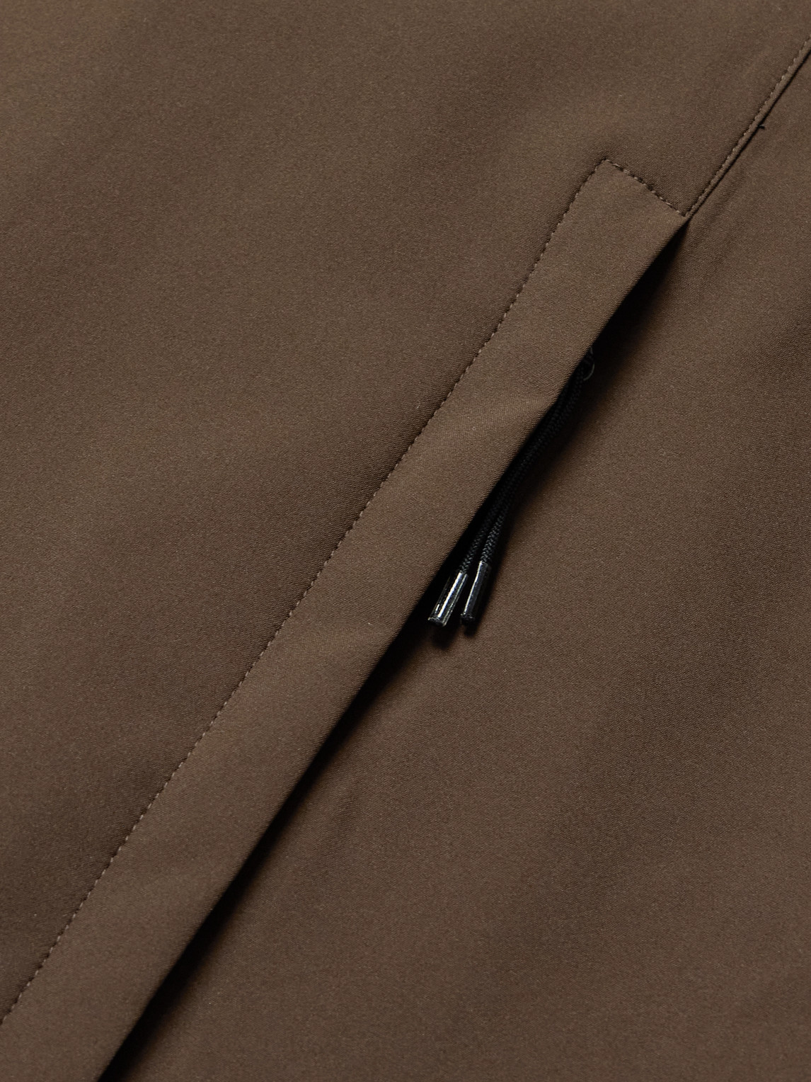 Nn07 Gabriel 8224 Hooded Shell Jacket In Brown