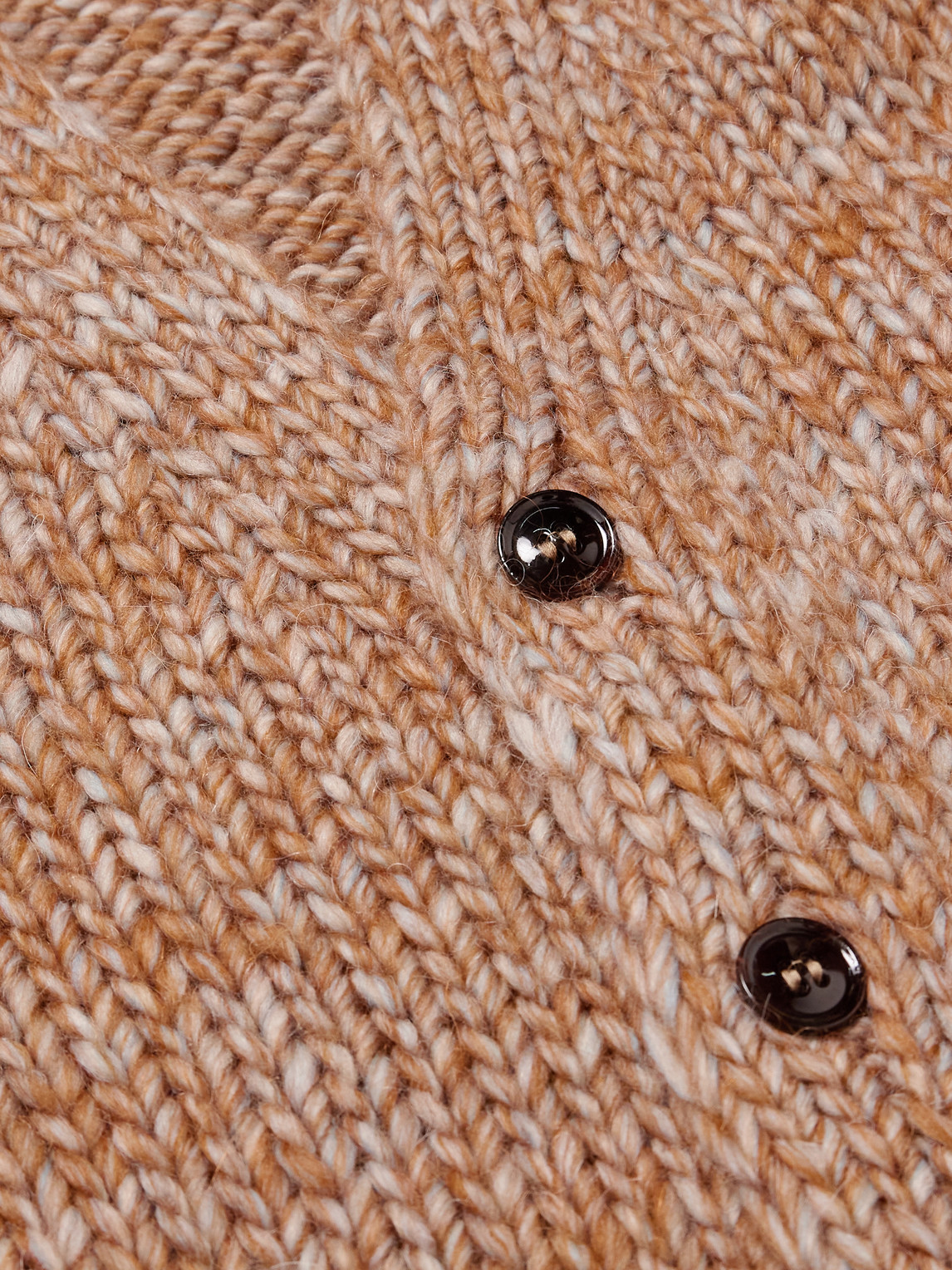 Nn07 Osky 60008 Wool-blend Cardigan In Gold