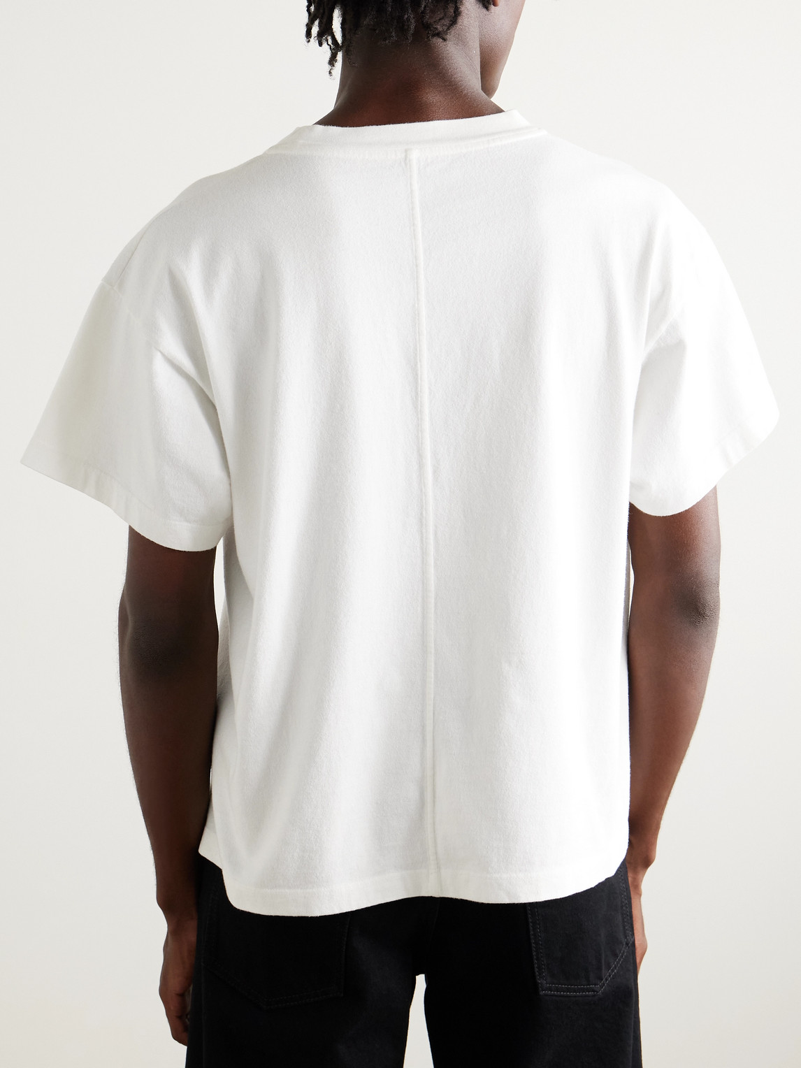 The Row Errigal Cotton-jersey T-shirt In White