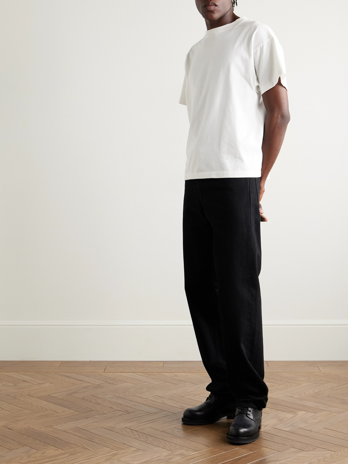 The Row Errigal Cotton-jersey T-shirt In White