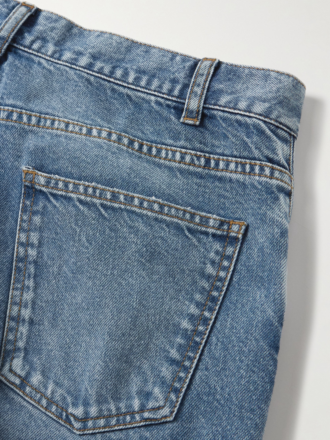 The Row Fred Straight-leg Jeans In Blue