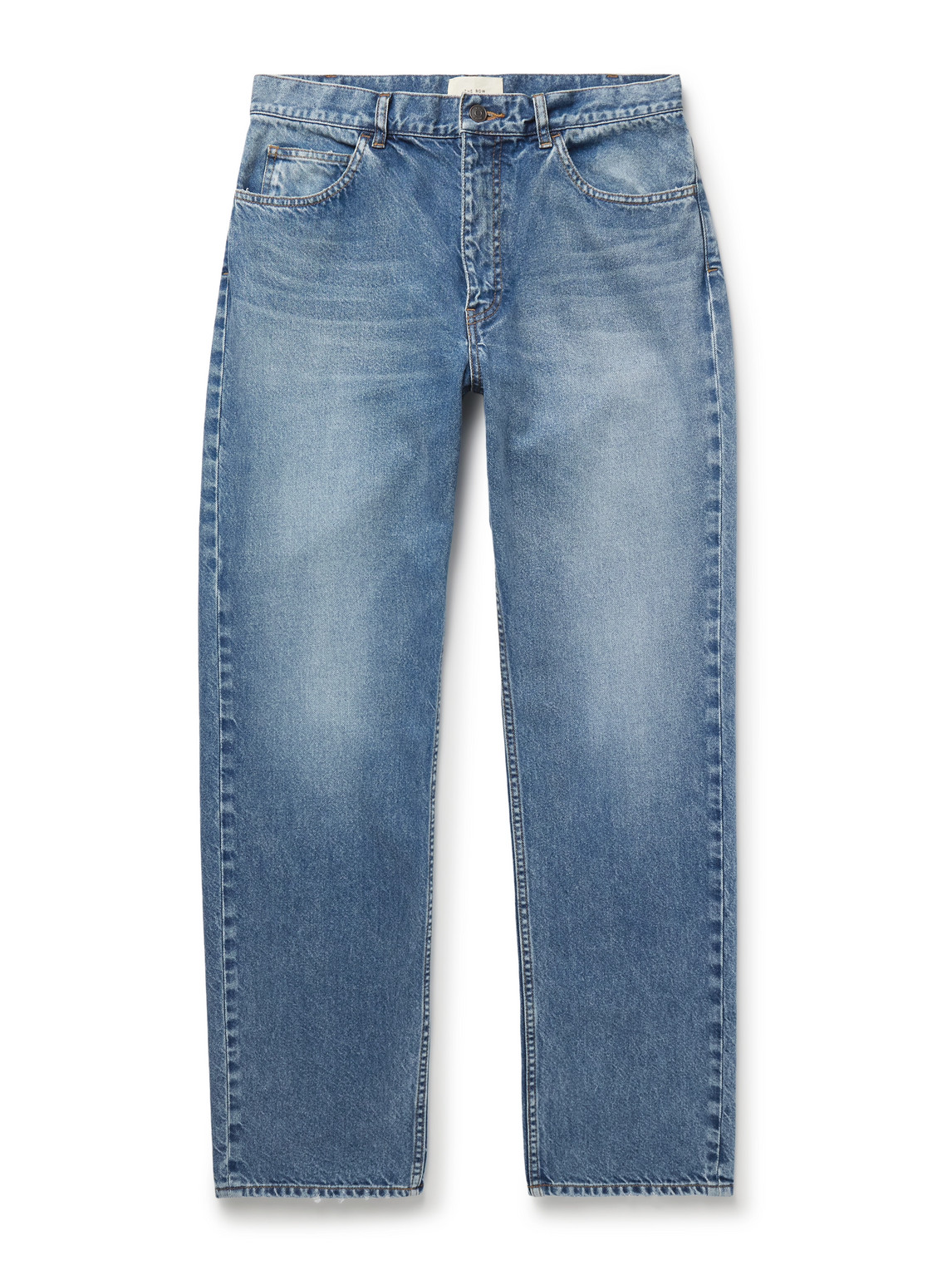 The Row Fred Straight-leg Jeans In Blue