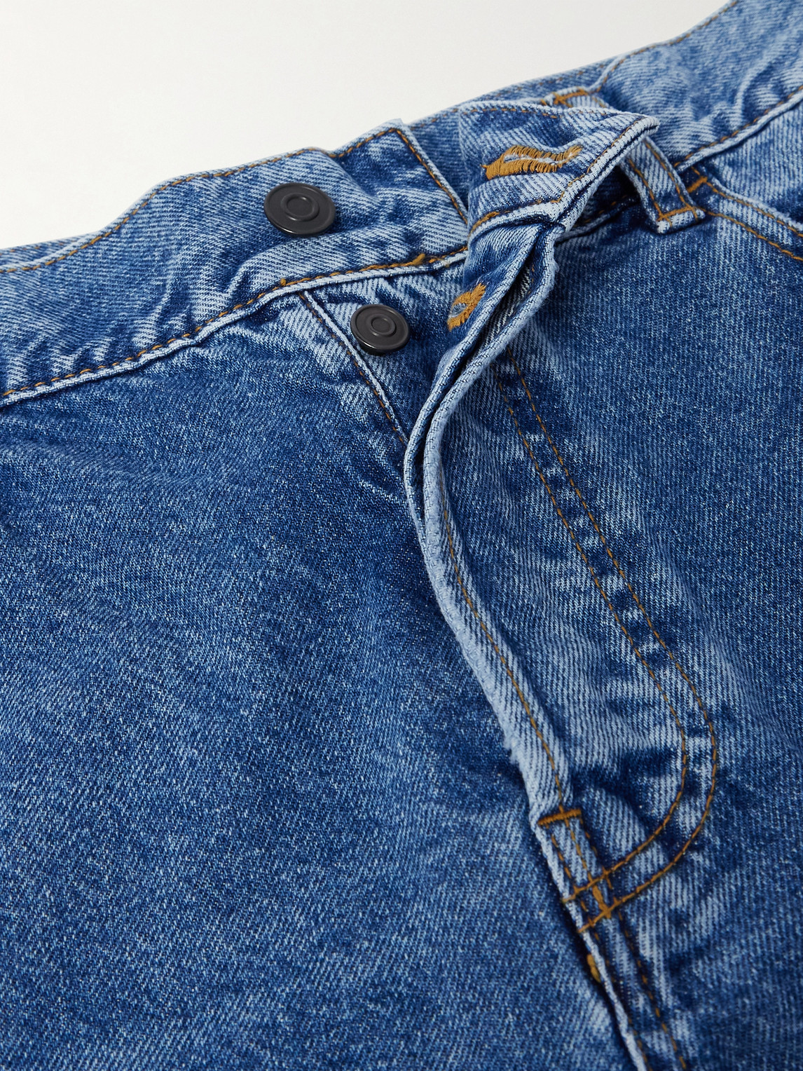 The Row Ross Straight-leg Jeans In Blue
