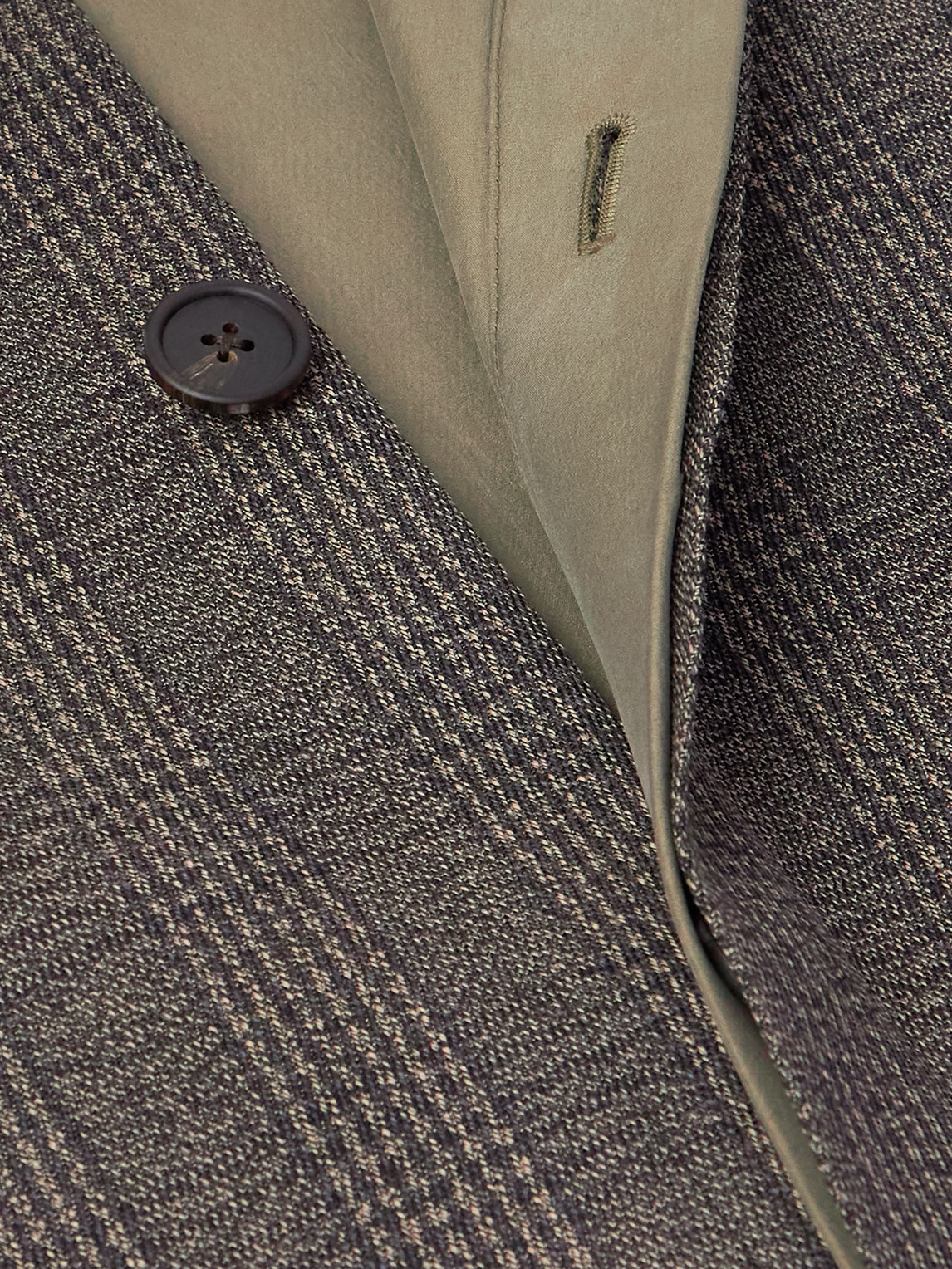 The Row Palo Prince Of Wales Checked Virgin Wool And Silk-blend Coat In Black