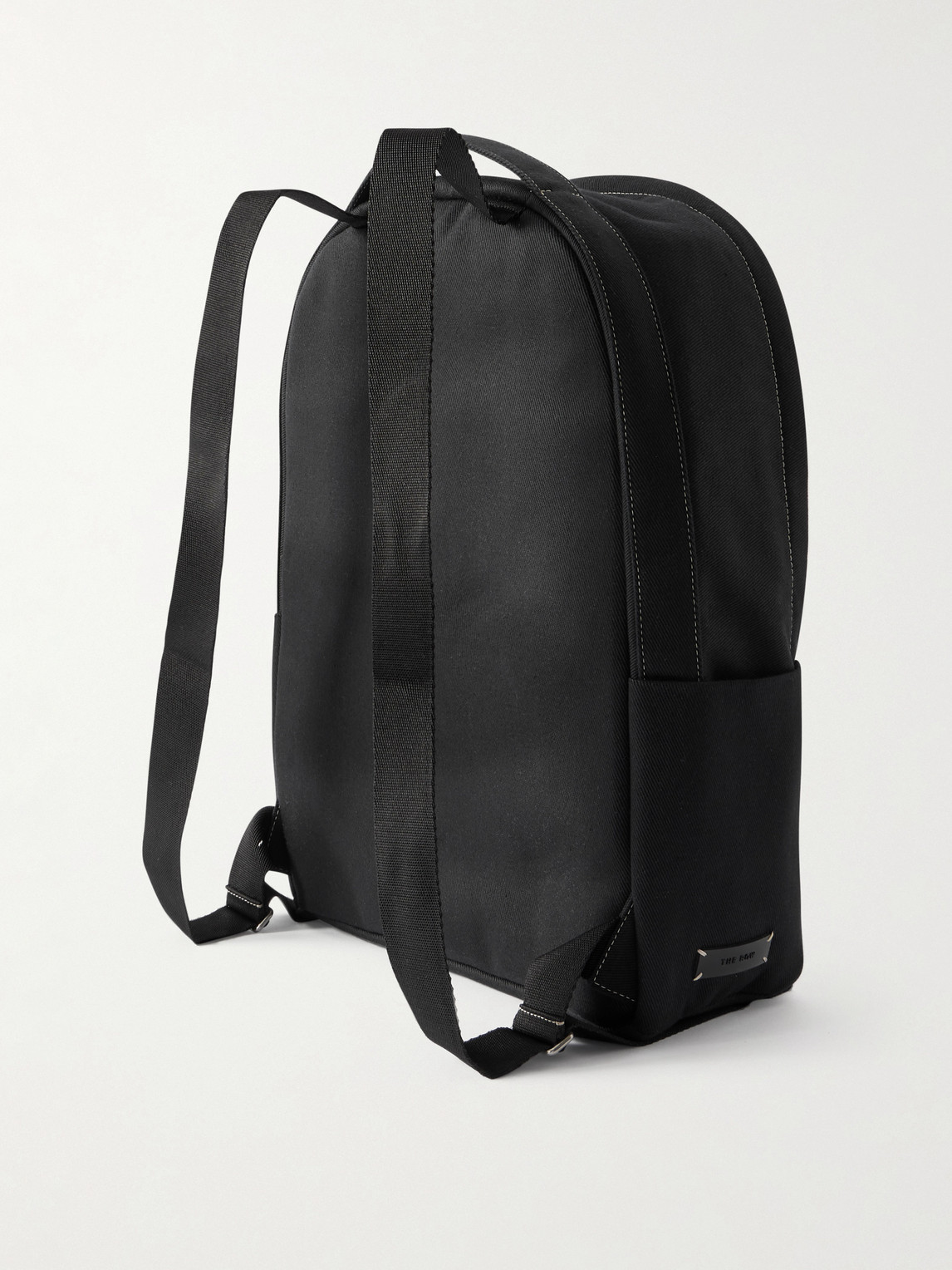 The Row Sisal Canvas Backpack In Black