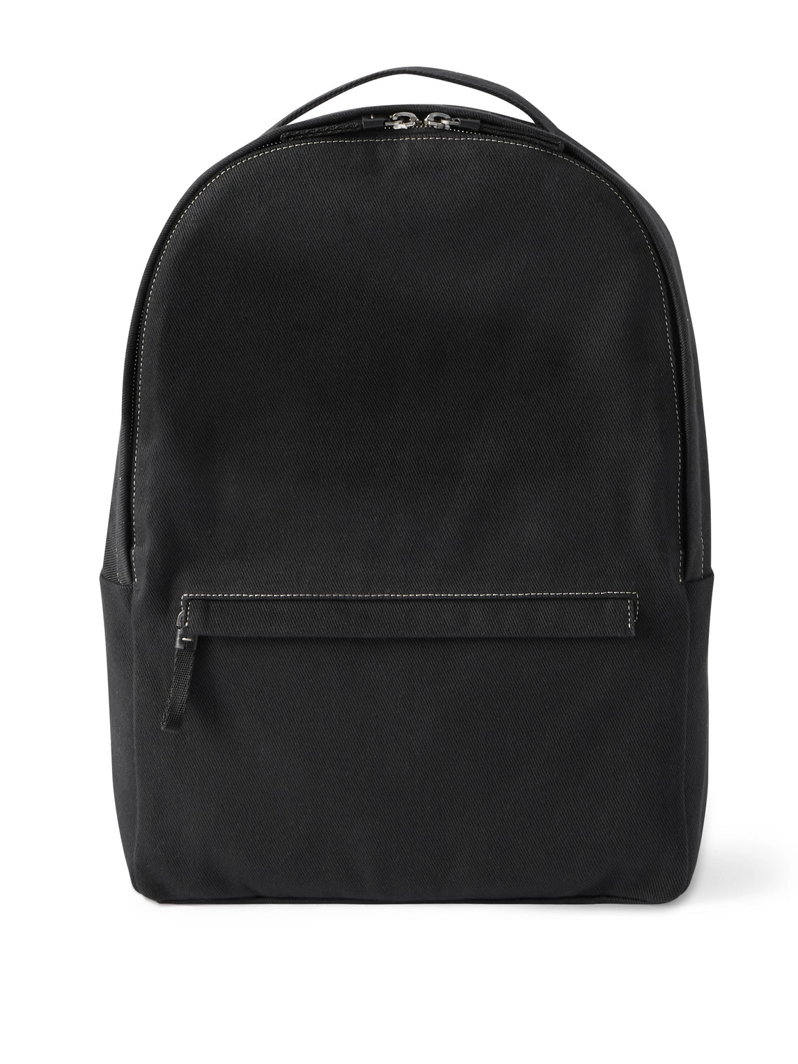 The Row Sisal Canvas Backpack In Black