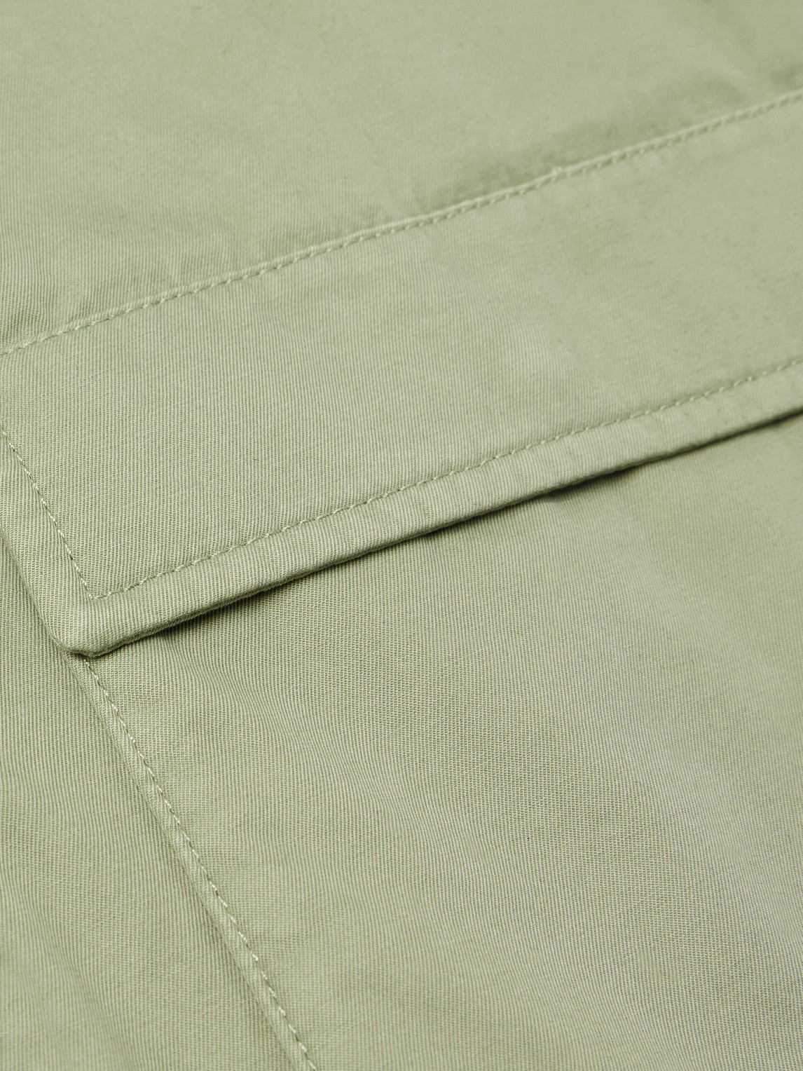 The Row Justo Cotton And Cashmere-blend Gabardine Bomber Jacket In Green