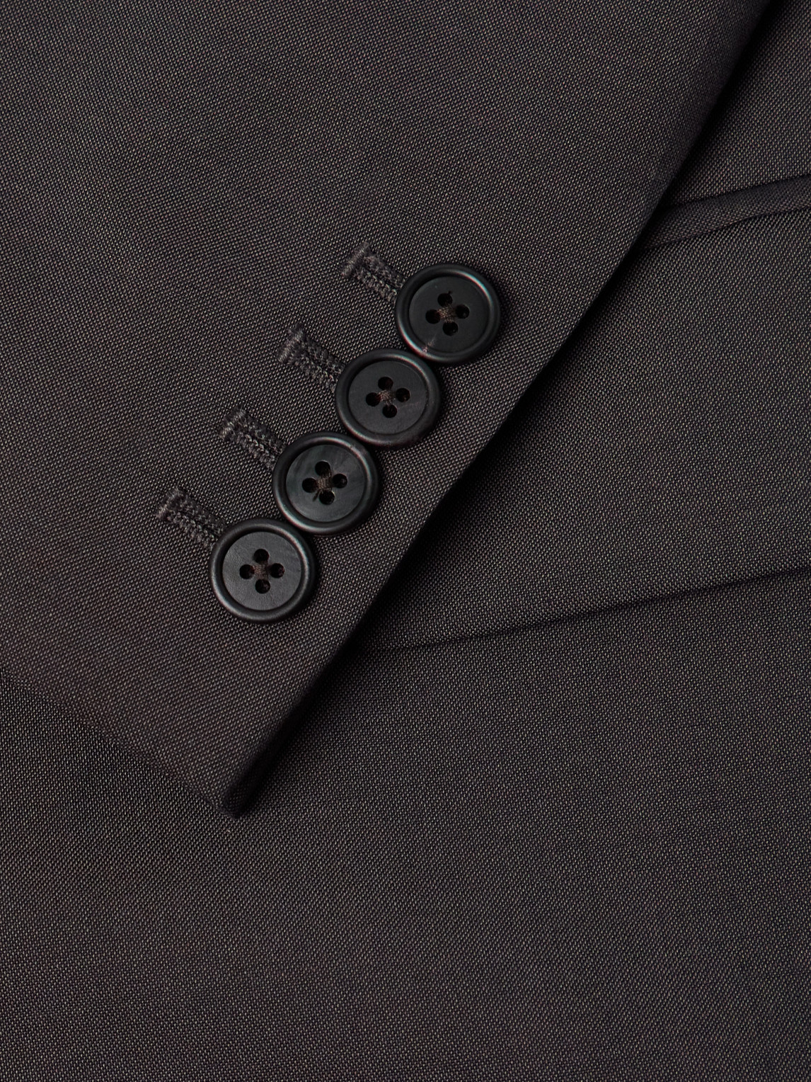 The Row Sabriel Grain De Poudre Wool And Mohair-blend Blazer In Brown