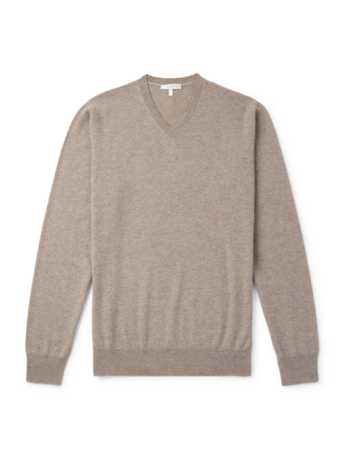 The Row Rod Cashmere Sweater In Gray
