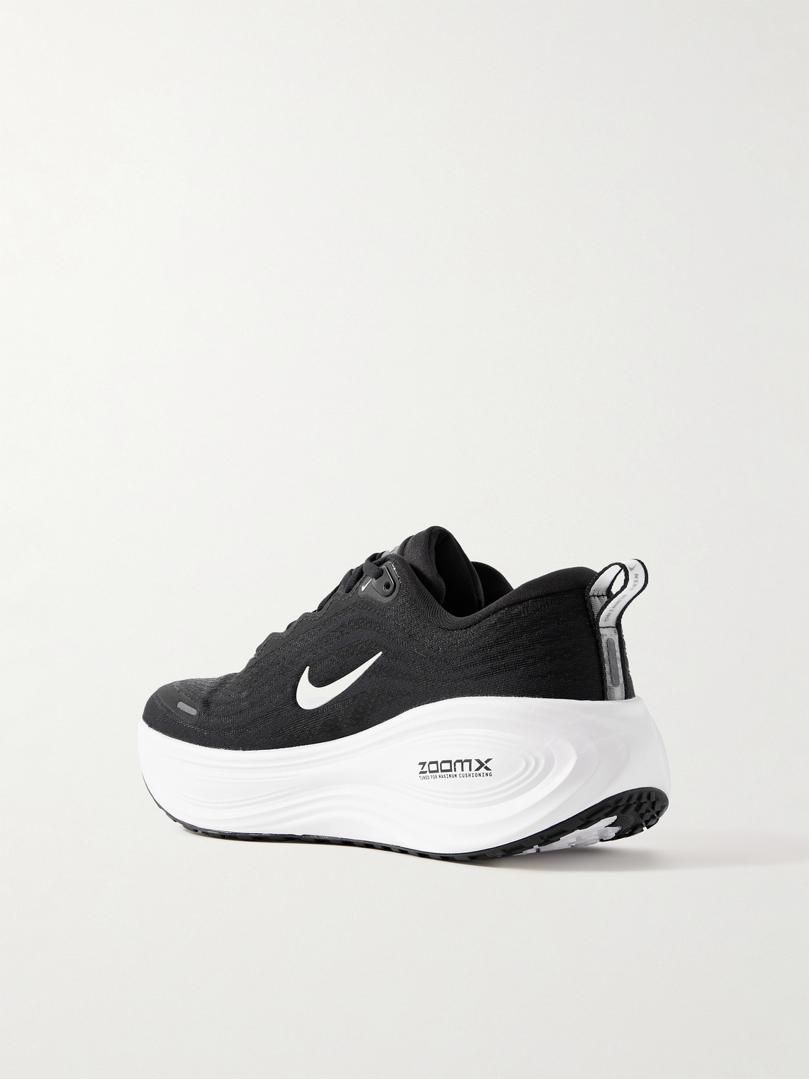 Nike Vomero Plus Rubber-trimmed Mesh Sneakers In Black