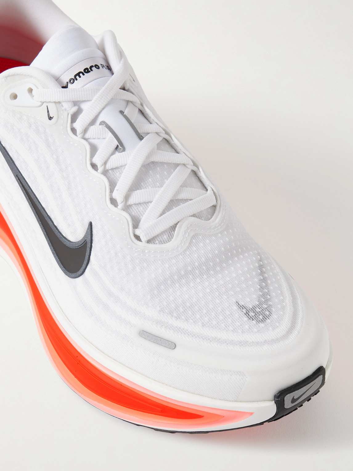 Nike Vomero Plus Rubber-trimmed Mesh Sneakers In White