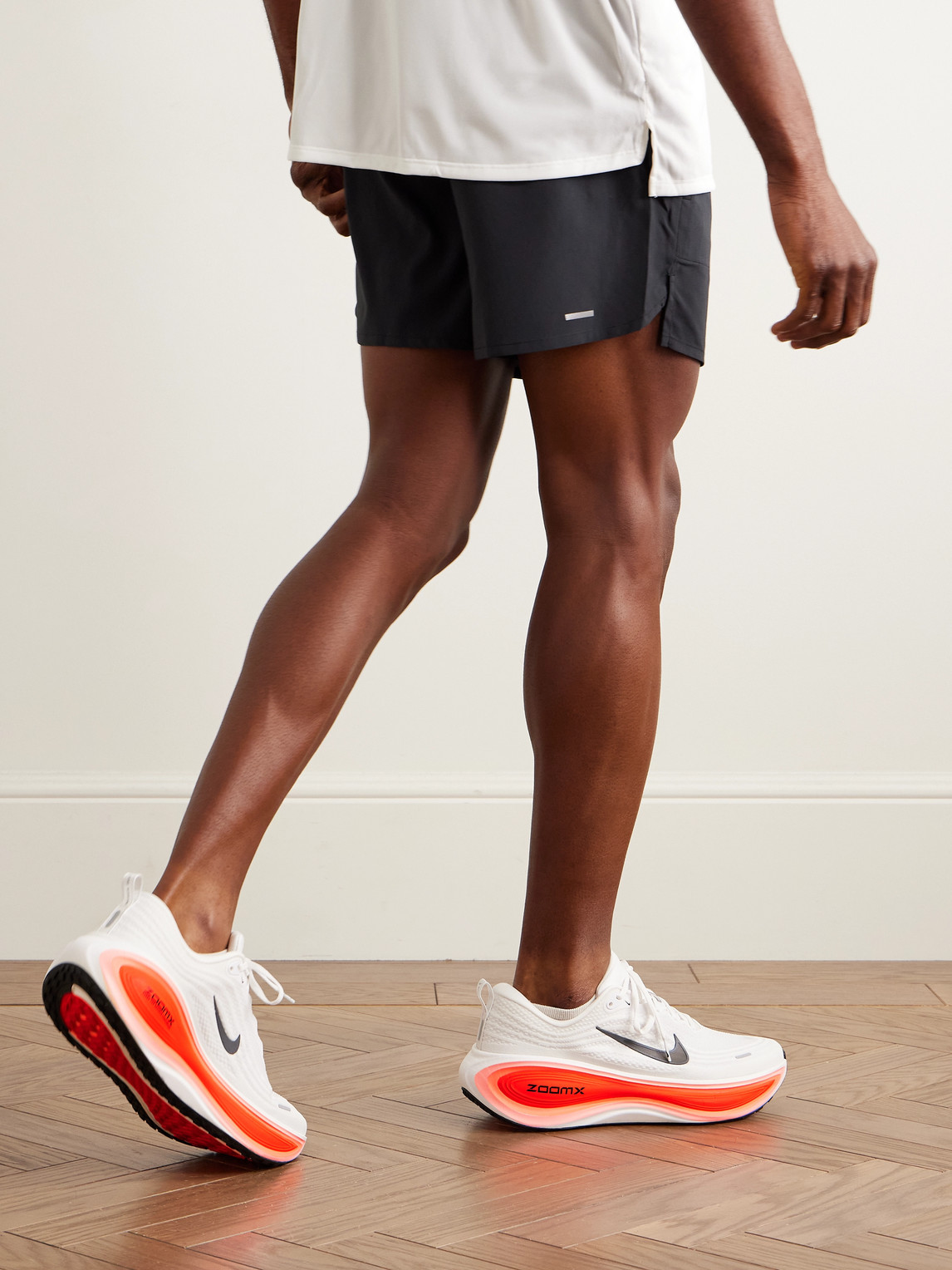 Nike Vomero Plus Rubber-trimmed Mesh Sneakers In White