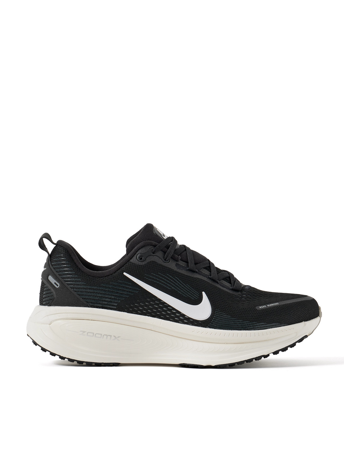 Nike Zoom Fly 5 Rubber-trimmed Mesh Sneakers In Black