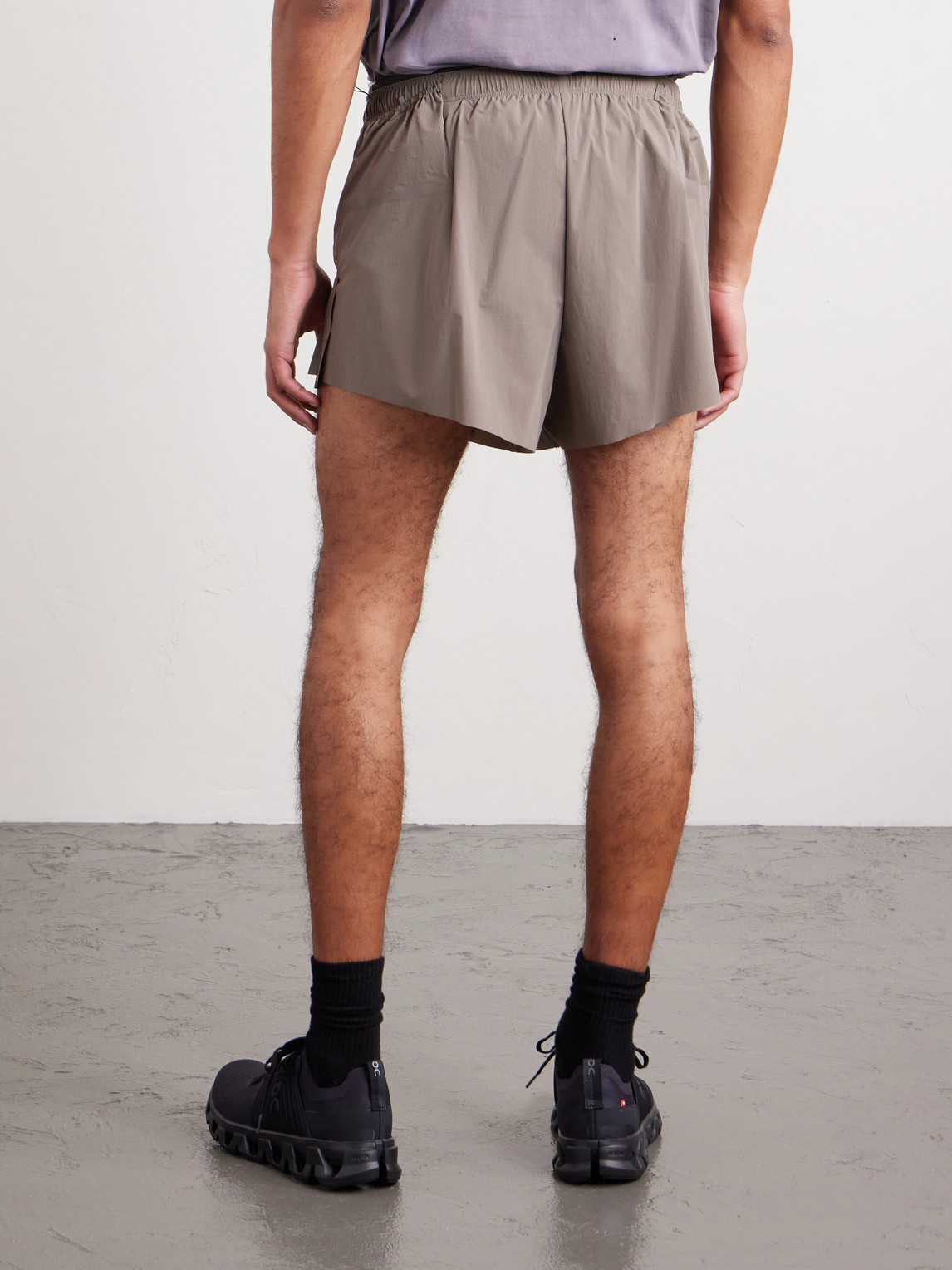  Satisfy - 2.5" Distance Straight-leg Logo-appliqu&eacute;d Justice&trade; Shorts - Men - Brown - M 