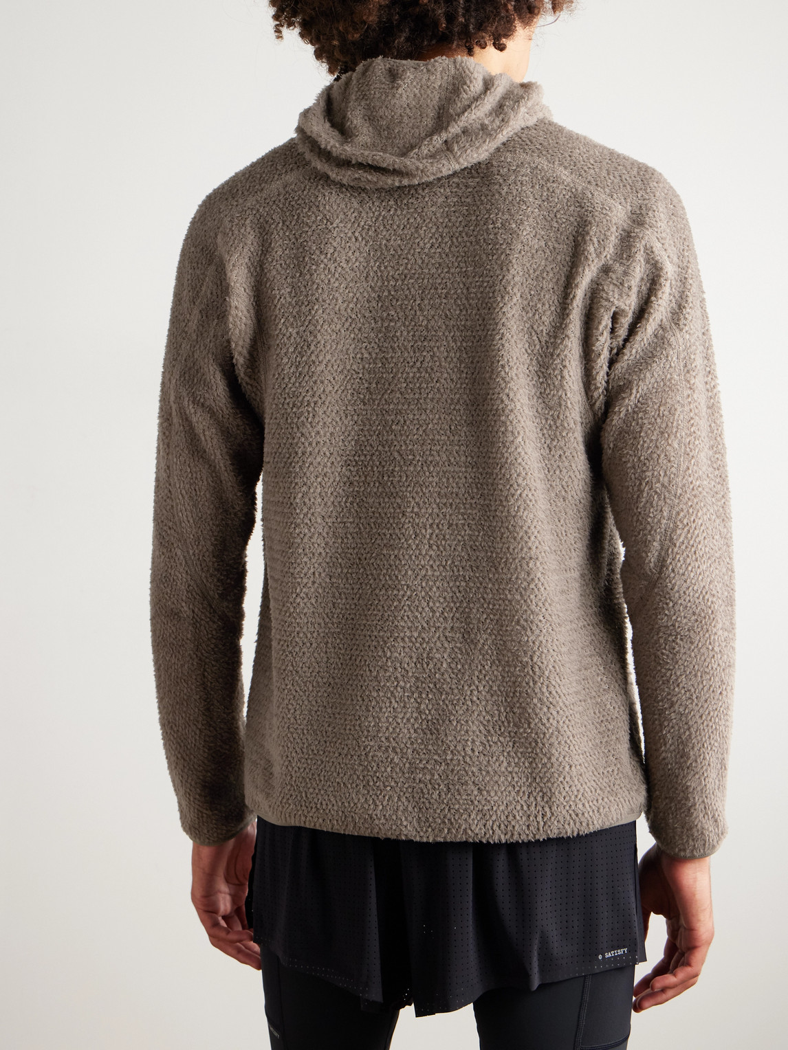 Satisfy Brushed Ghostfleece™ Hoodie In Brown