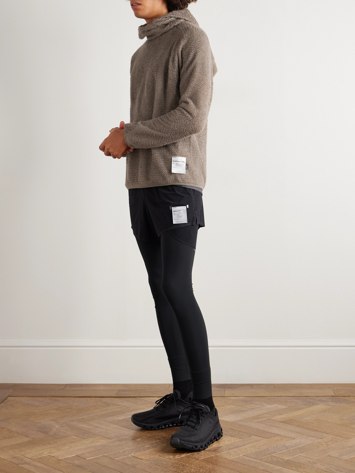 Satisfy Brushed Ghostfleece™ Hoodie In Brown