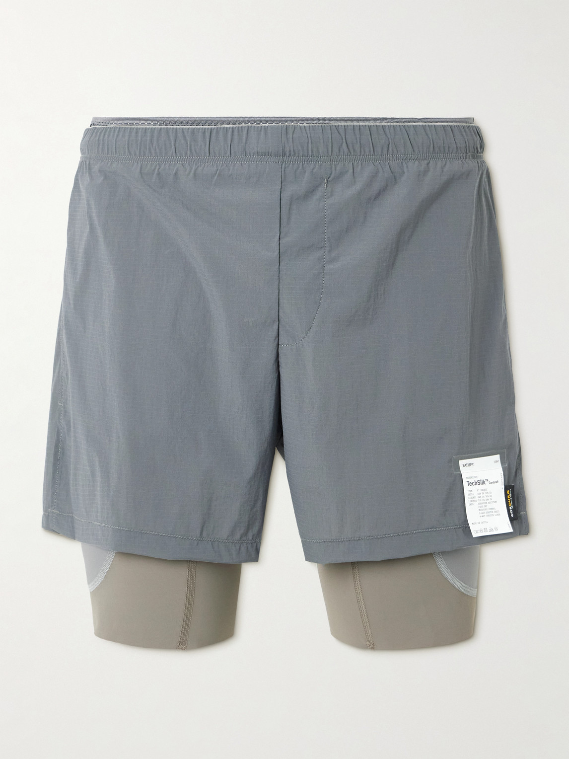 Satisfy 8" Straight-Leg Layered TechSilk&trade; Cordura&reg; Ripstop and Justice&trade; Shorts - Men