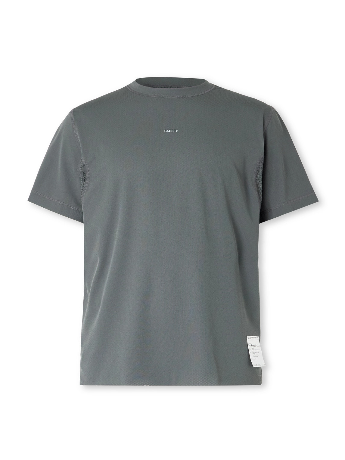 Satisfy Fuzzfleece™ Octa® T-shirt In Gray