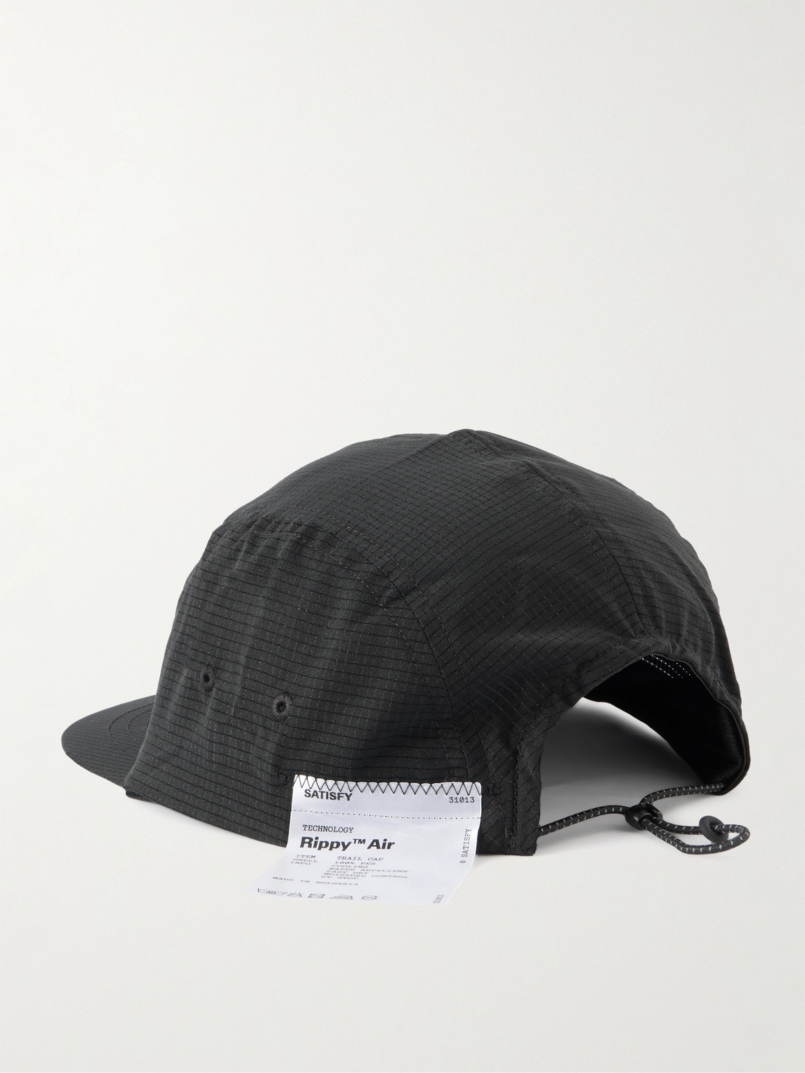  Satisfy - Air Trail Logo-print Rippy™ Cap - Men - Black 