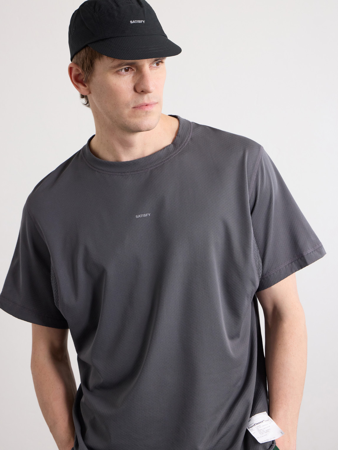  Satisfy - Air Trail Logo-print Rippy™ Cap - Men - Black 