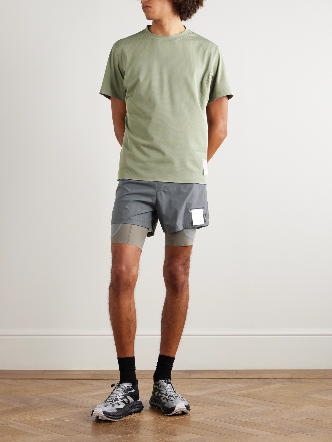 Satisfy Fuzzfleece™ Octa® T-shirt In Green