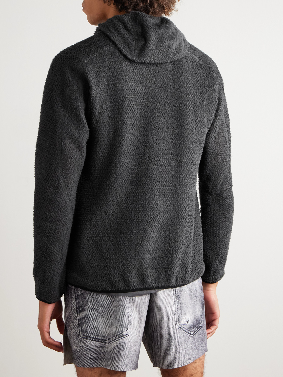 Satisfy Brushed Ghostfleece™ Hoodie In Gray