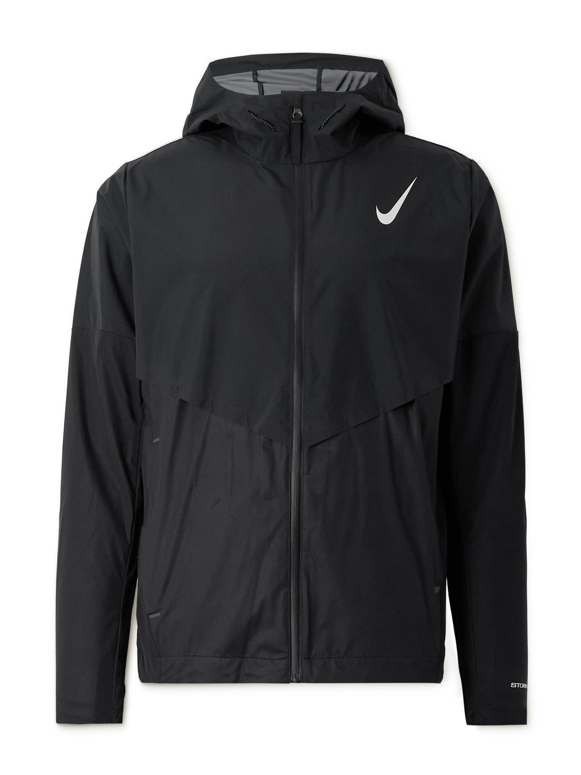 Aerogami Logo-Print Storm-FIT Jacket