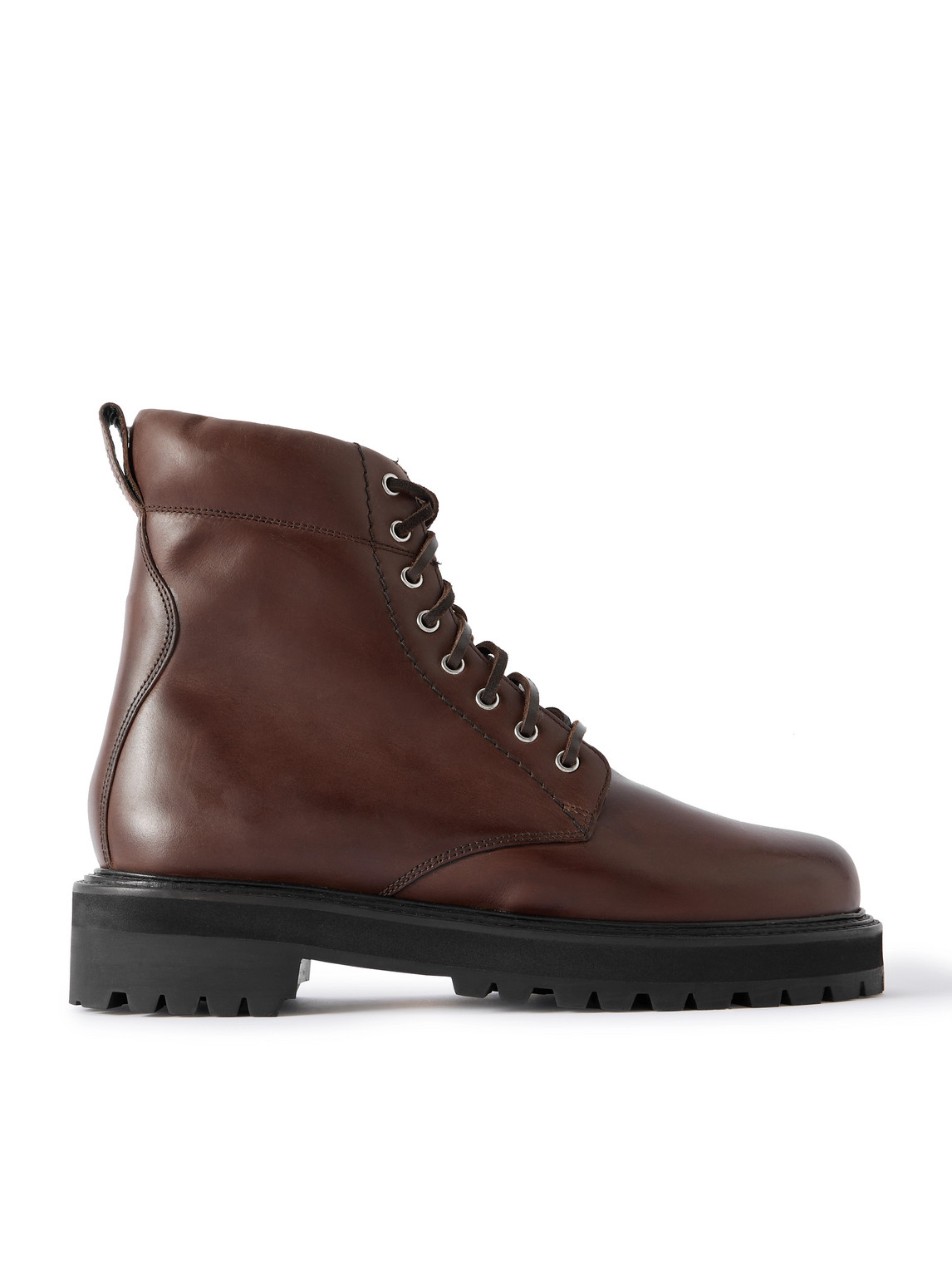 Gh Bass Benson Leather Boots In Brown